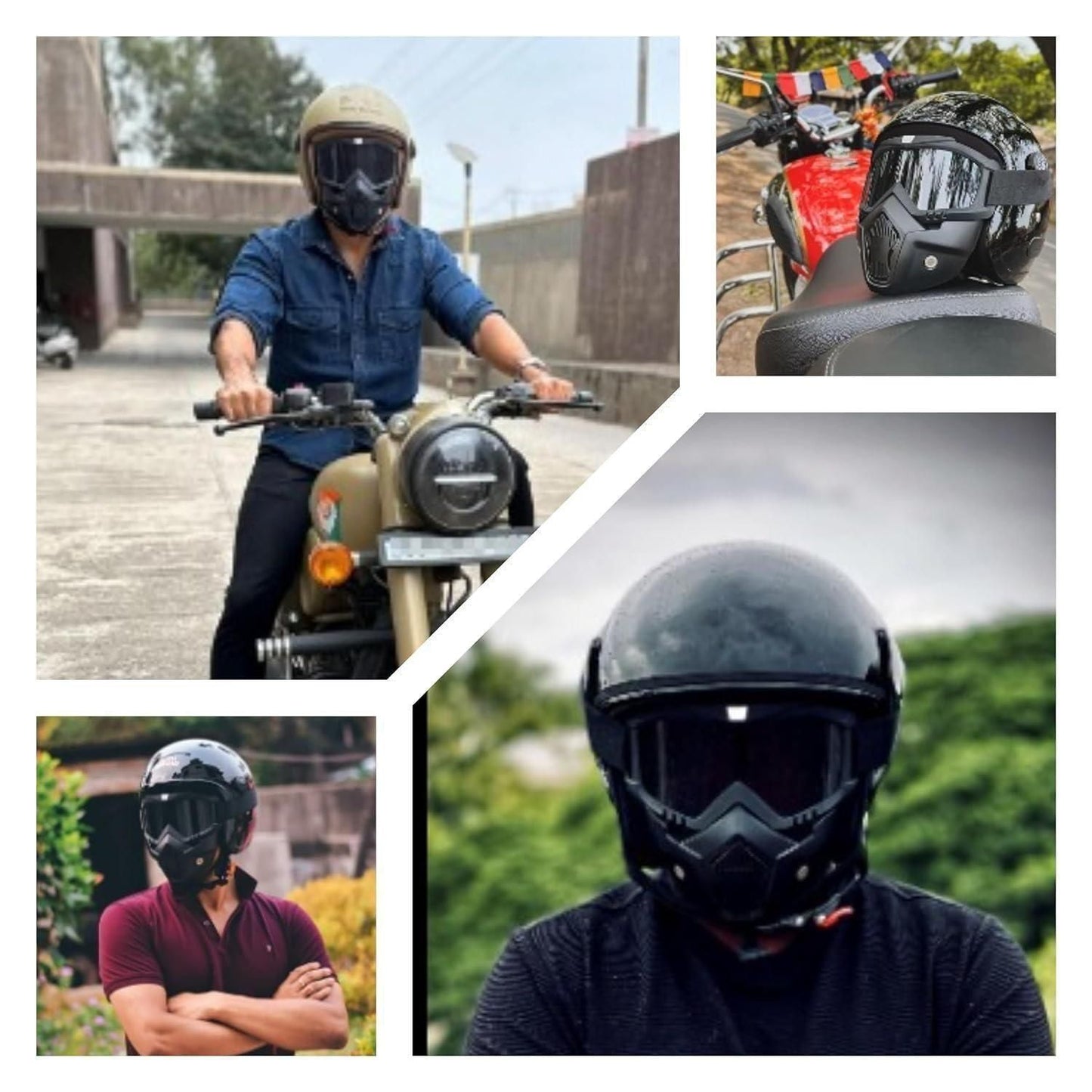Goggle Mask Anti Scratch UV Protective - ᴘᴜɴᴊᴀʙ ꜰᴜꜱɪᴏɴ