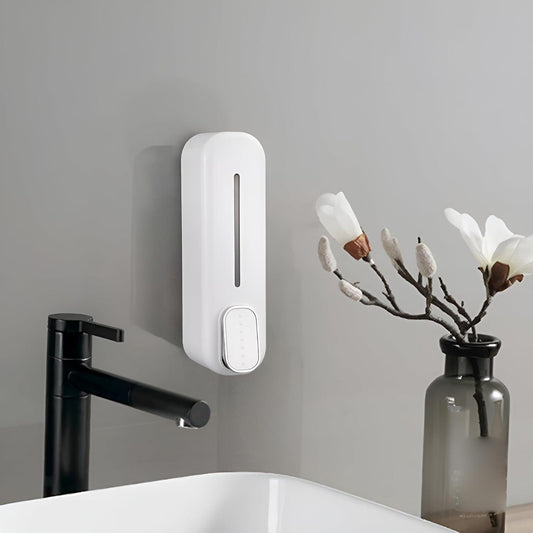 Press Wall-Mounted Dispenser Soap Manual - ᴘᴜɴᴊᴀʙ ꜰᴜꜱɪᴏɴ