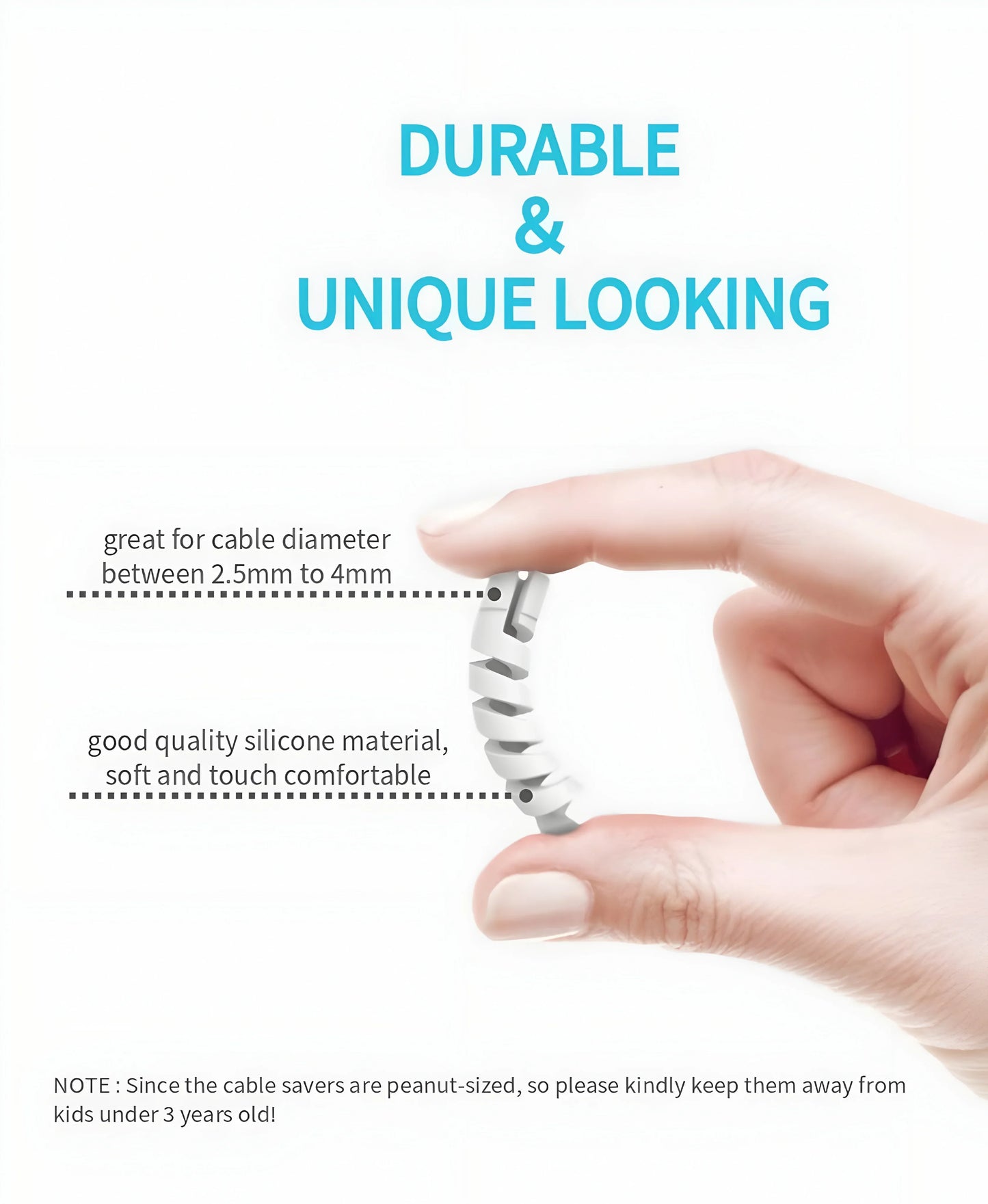 Sounce 25 Pcs Spiral Cable Protectors & Wire Protectors Spring Wire for All Wired Accessories for USB Charger, Data Cable, Headphones, MacBook, Laptop, Elastic Cord Saver (Multi-Color) - ᴘᴜɴᴊᴀʙ ꜰᴜꜱɪᴏɴ