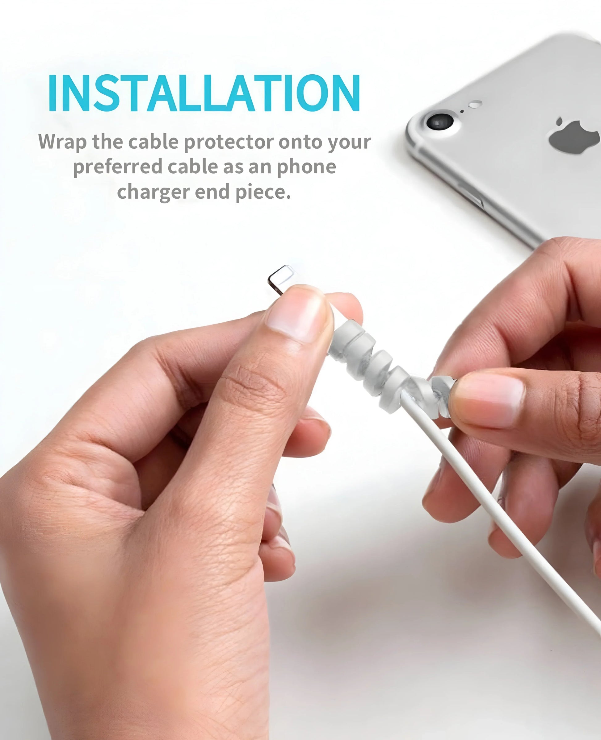Sounce 25 Pcs Spiral Cable Protectors & Wire Protectors Spring Wire for All Wired Accessories for USB Charger, Data Cable, Headphones, MacBook, Laptop, Elastic Cord Saver (Multi-Color) - ᴘᴜɴᴊᴀʙ ꜰᴜꜱɪᴏɴ