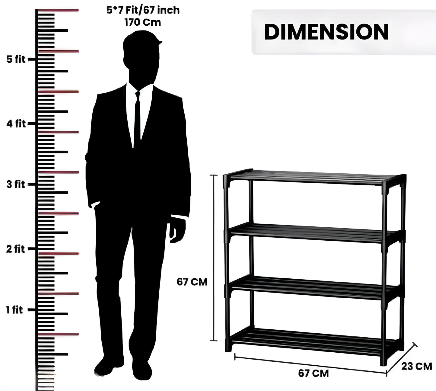 Multipurpose Shoe Rack Shoe Stand Shelf - ᴘᴜɴᴊᴀʙ ꜰᴜꜱɪᴏɴ