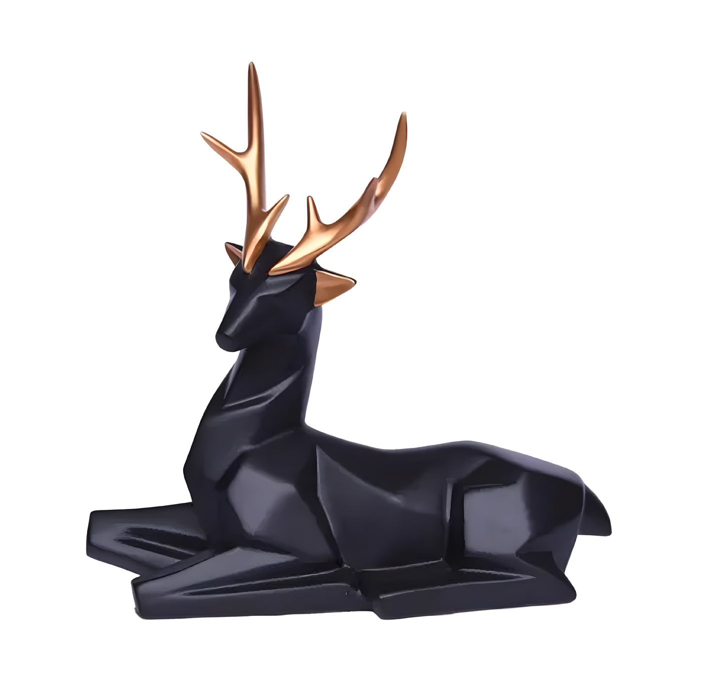 "Premium Deer Showpiece Black -Elegant Décor for Nature Lovers" - ᴘᴜɴᴊᴀʙ ꜰᴜꜱɪᴏɴ