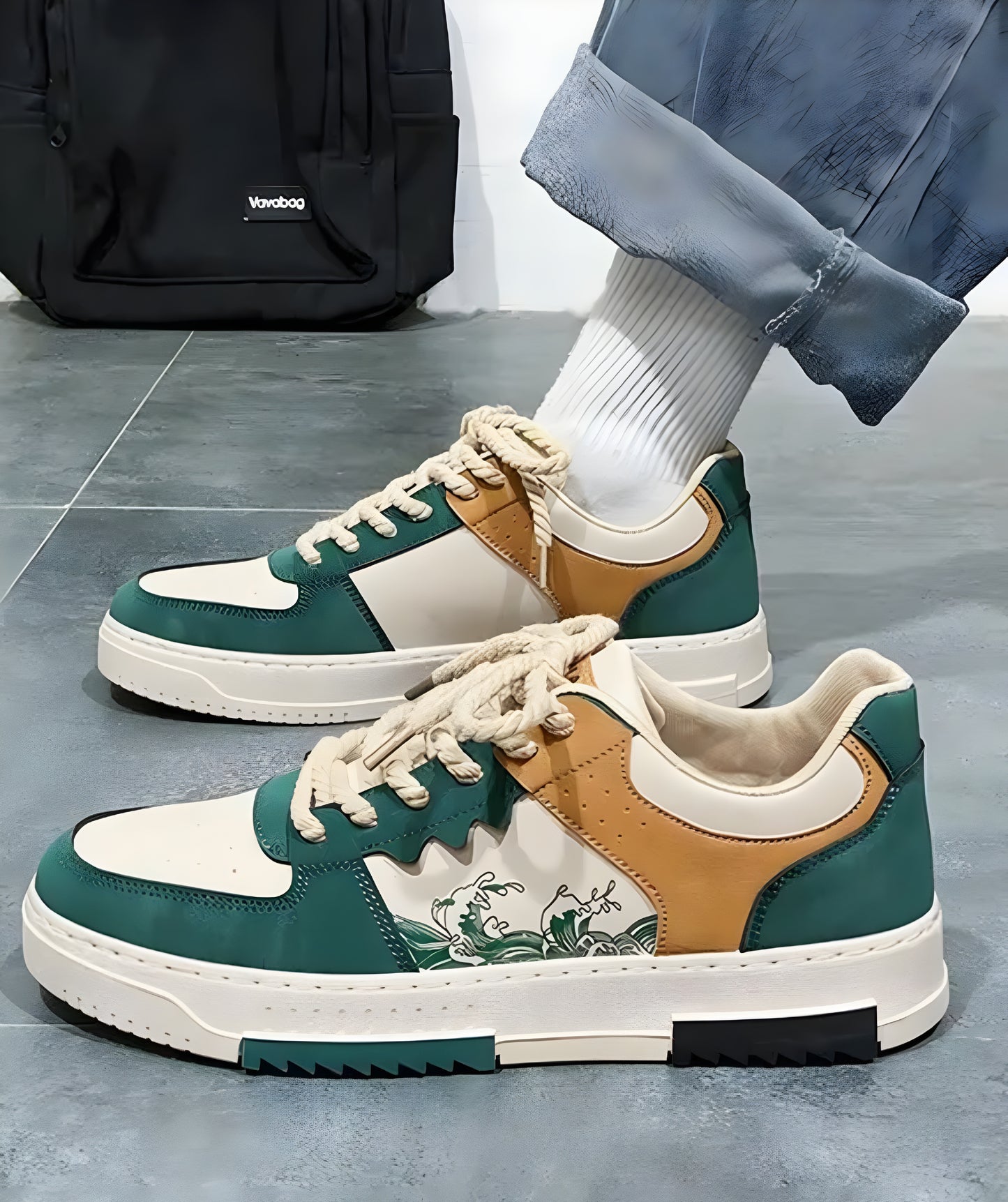 New Men's Stylish Casual Sports Flat Sneakers | Walking Snekers Shoes | Partywear Sneakers | Running Sneakers For Men's - ᴘᴜɴᴊᴀʙ ꜰᴜꜱɪᴏɴ
