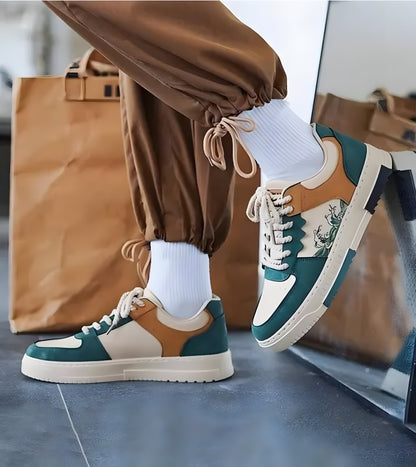 New Men's Stylish Casual Sports Flat Sneakers | Walking Snekers Shoes | Partywear Sneakers | Running Sneakers For Men's - ᴘᴜɴᴊᴀʙ ꜰᴜꜱɪᴏɴ