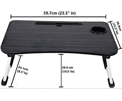 Study Table/Foldable and Portable Wooden/Writing Desk for Office/Home/School - ᴘᴜɴᴊᴀʙ ꜰᴜꜱɪᴏɴ