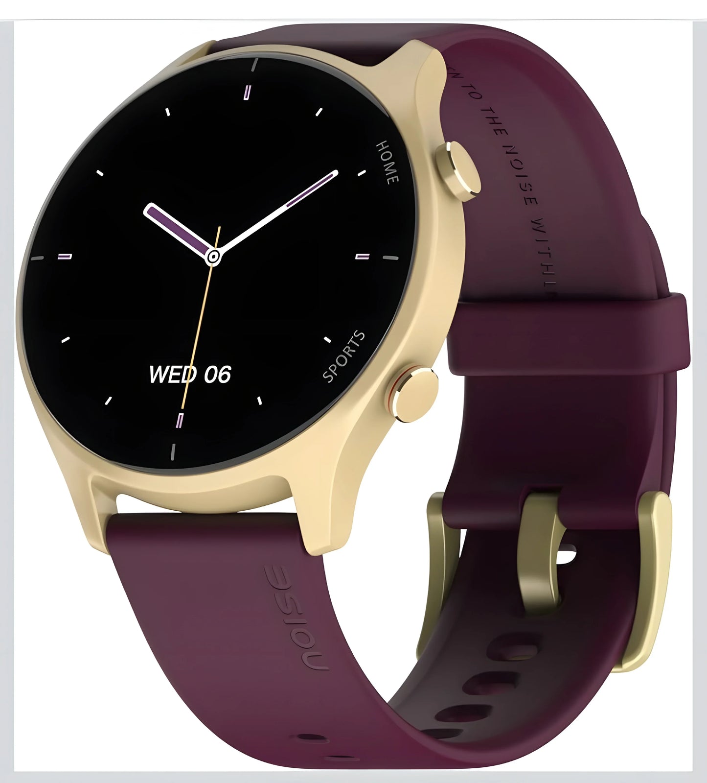 Noise Twist Round dial Smart Watch with Bluetooth Calling, 1.38" TFT Display, up-to 7 Days Battery, 100+ Watch Faces, IP68, Heart Rate Monitor, Sleep Tracking - ᴘᴜɴᴊᴀʙ ꜰᴜꜱɪᴏɴ
