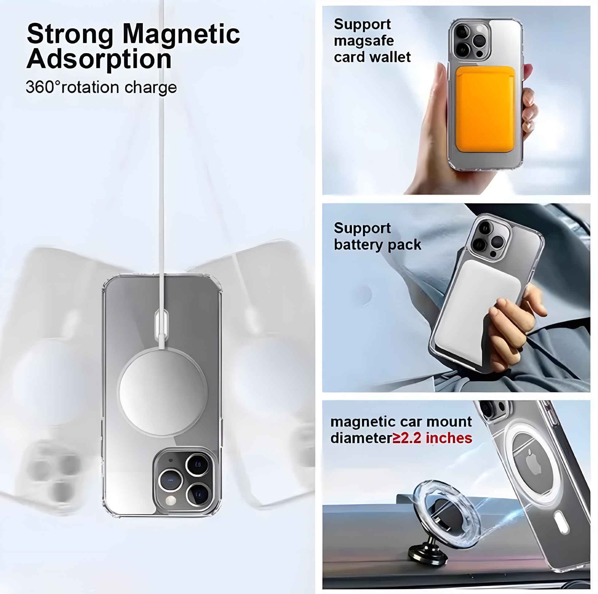 Ultra-Hybrid Cover Case for Apple iPhone 17 Pro Transparent Shockproof Back - ᴘᴜɴᴊᴀʙ ꜰᴜꜱɪᴏɴ