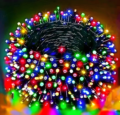DECORATIVE 50 METER String rice Light with 7 Color Changing modes Multicolour led Bulbs for Diwali, Christmas, Home Decoration.Heavy Duty Copper Led String Light Rice String (Multicolor) - ᴘᴜɴᴊᴀʙ ꜰᴜꜱɪᴏɴ