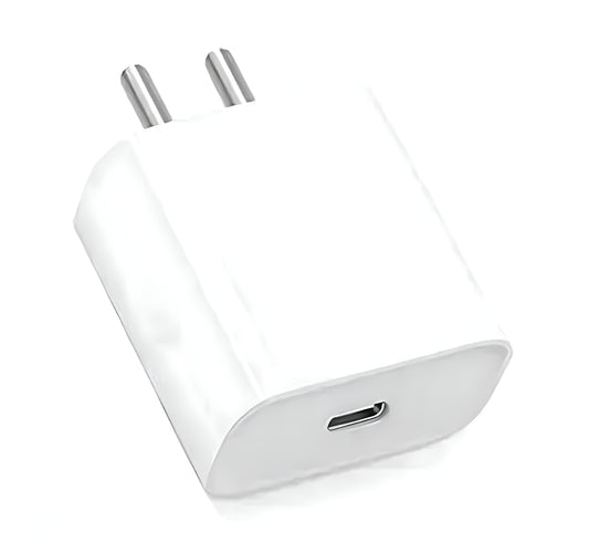 20W USB-C Power Adapter Charger (No Cable) - Fast Charging for iPhone, iPad, AirPods & More - Compact, Lightweight, and Universal Compatibility with USB-C Devices - ᴘᴜɴᴊᴀʙ ꜰᴜꜱɪᴏɴ