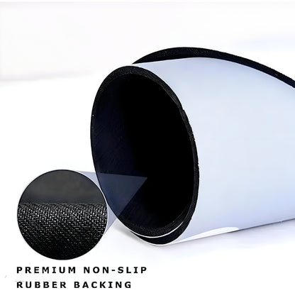 Bathroom MAT, Door Mat, Floor Mat, Bath Mat, Doormat, Bathroom Carpet | Cushion Mat Super Absorbent Soft Carpet, Quick Dry Dirt Barrier for Home, Office (Round) (40x60cm) (Pack of 2) - ᴘᴜɴᴊᴀʙ ꜰᴜꜱɪᴏɴ