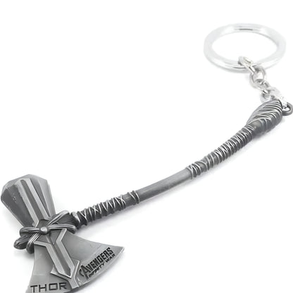 Mistazzo metal Infinity war stormbreaker hammer-axe Keychain keyring for boys & girls Pack of 2 - ᴘᴜɴᴊᴀʙ ꜰᴜꜱɪᴏɴ