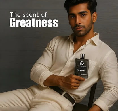 The Man Company TITANIUM Perfume for Men - 100ml - ᴘᴜɴᴊᴀʙ ꜰᴜꜱɪᴏɴ