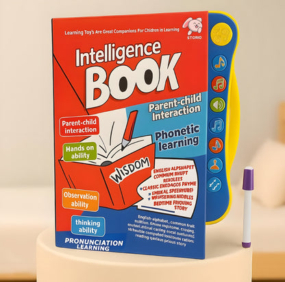Activities Learning Book Electronic Intelligent Book with All Learning Materials with Clear Voice with Touch Sensors for Kids (Study Book) - ᴘᴜɴᴊᴀʙ ꜰᴜꜱɪᴏɴ