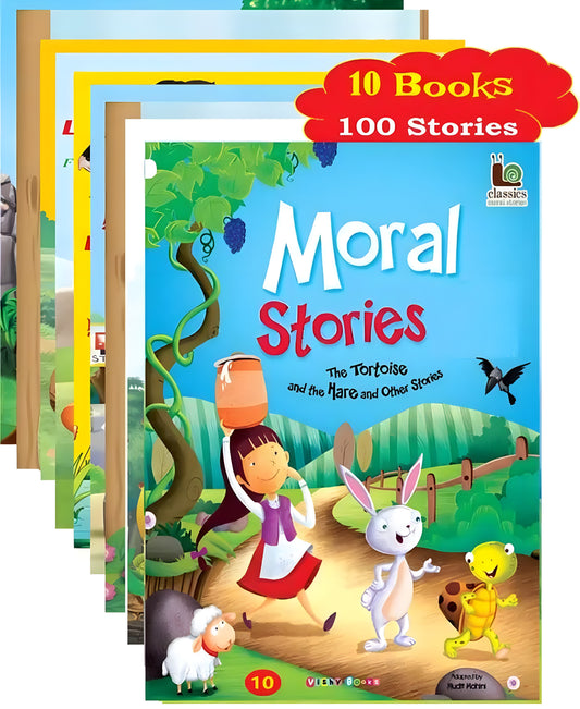 10 English story books of moral story