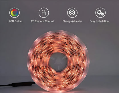 3 Meters Remote Control Multicolor Led Strip Light for Christmas Festival, Diwali, Home, Office, PC, Decoration, Television - ᴘᴜɴᴊᴀʙ ꜰᴜꜱɪᴏɴ