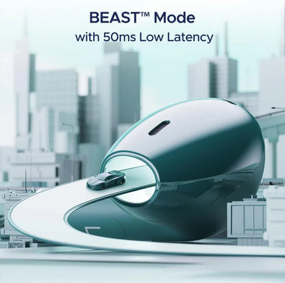 boAt Airdopes Joy, 35Hrs Battery, Fast Charge, IWP Tech, Low Latency, 2Mic ENx, Type-C Port, v5.3 Bluetooth Earbuds, TWS Ear Buds Wireless Earphones with mic(Dark Cyan) - ᴘᴜɴᴊᴀʙ ꜰᴜꜱɪᴏɴ