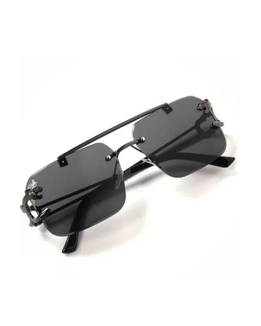 PUNJAB FUSION CHOICE UV Protection, Riding Glasses Retro Square Sunglasses For Men & Women (Black) (BEST PRODUCT ON PUNJAB FUSION ✨)