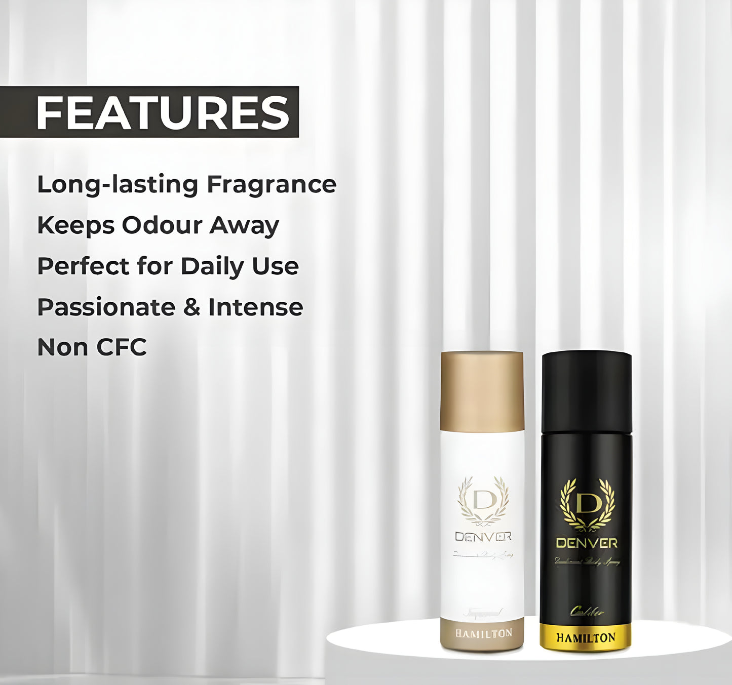 Nano Travel Size Pack Deo Perfume Body Spray - For Men (50ml X 2) - ᴘᴜɴᴊᴀʙ ꜰᴜꜱɪᴏɴ