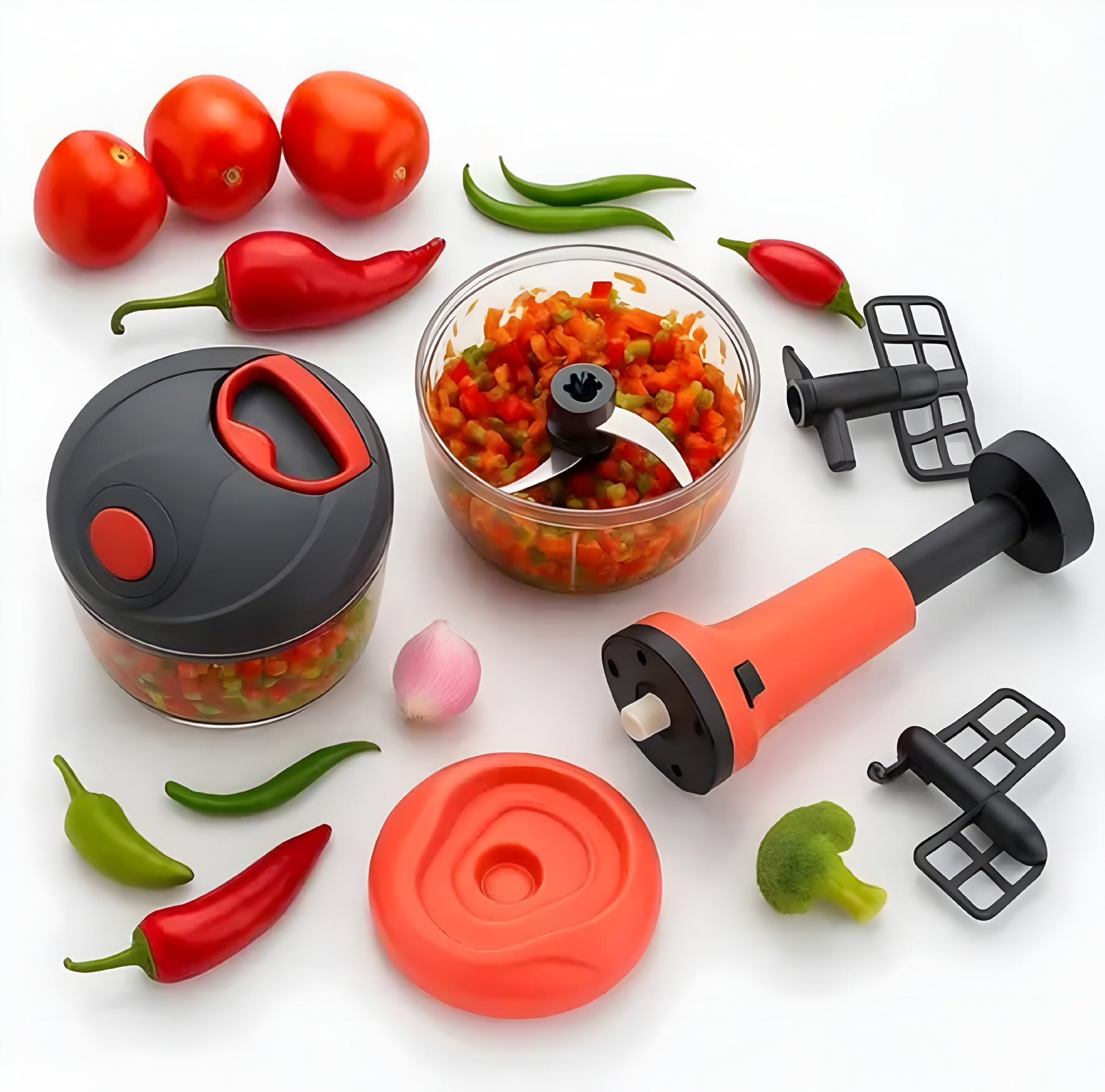 Premium Vegetable Chopper for Kitchen - ᴘᴜɴᴊᴀʙ ꜰᴜꜱɪᴏɴ
