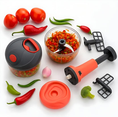 Premium Vegetable Chopper for Kitchen - ᴘᴜɴᴊᴀʙ ꜰᴜꜱɪᴏɴ