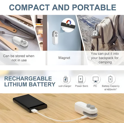 Portable Electric Bag Sealer. - ᴘᴜɴᴊᴀʙ ꜰᴜꜱɪᴏɴ