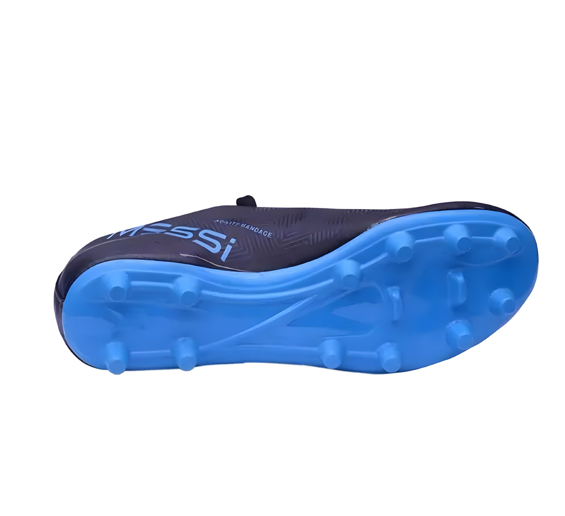 Blue Solid Football Shoes For Men - ᴘᴜɴᴊᴀʙ ꜰᴜꜱɪᴏɴ