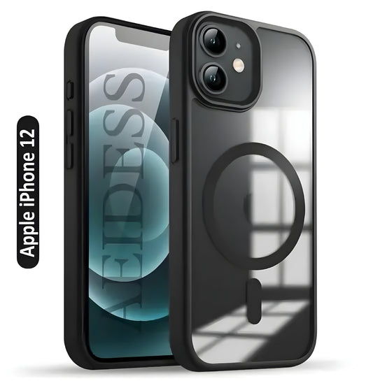 iPhone 12 (6.1 inch) |Mag-Safe Wireless Charging | Designed with Magnetic Lock - ᴘᴜɴᴊᴀʙ ꜰᴜꜱɪᴏɴ