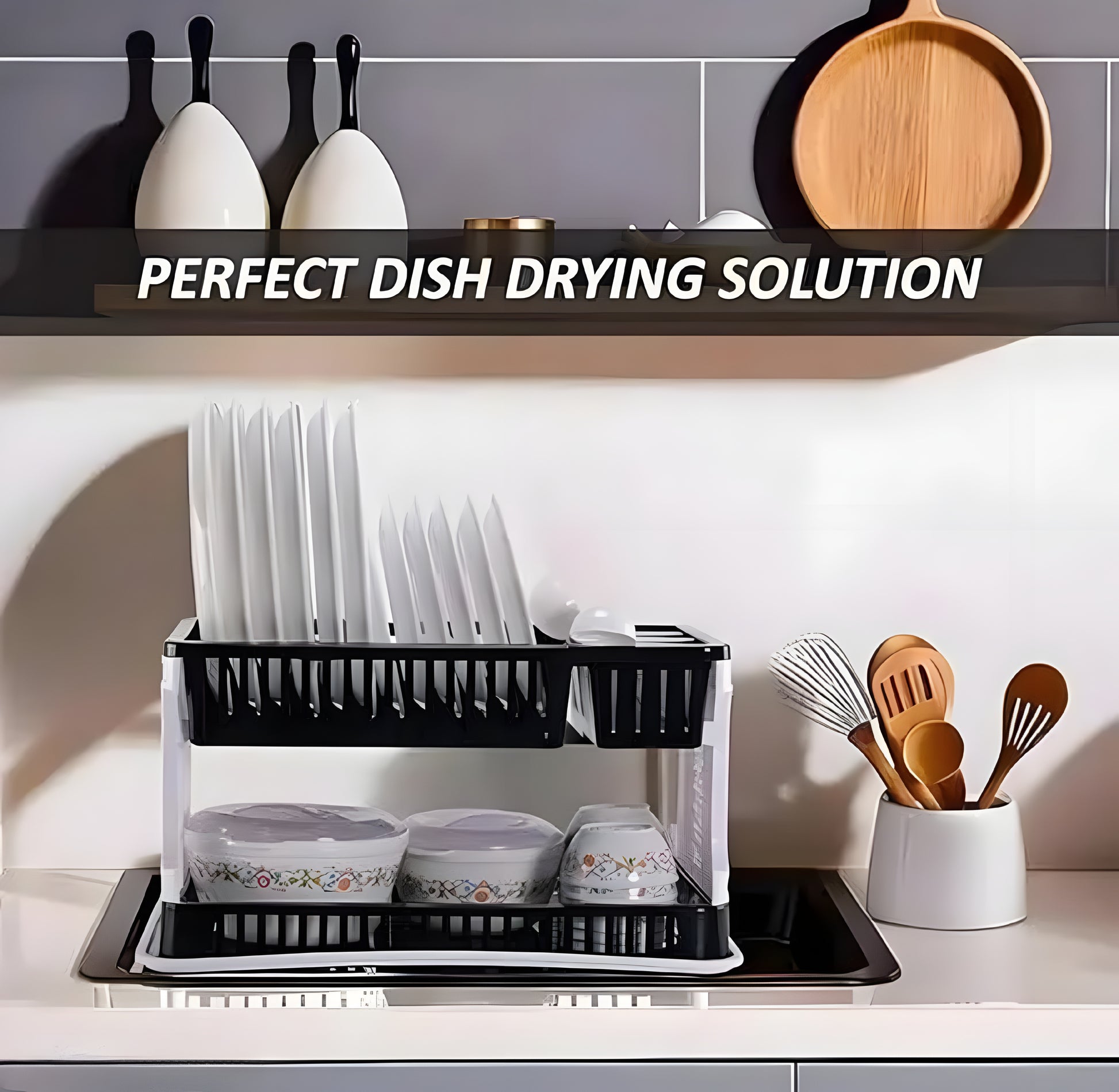 Multi-Purpose Dryer Rack for Utensils. - ᴘᴜɴᴊᴀʙ ꜰᴜꜱɪᴏɴ
