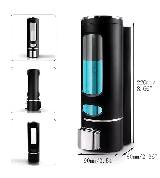 400ML BLACK CAPSULE SOAP
DISPENSER