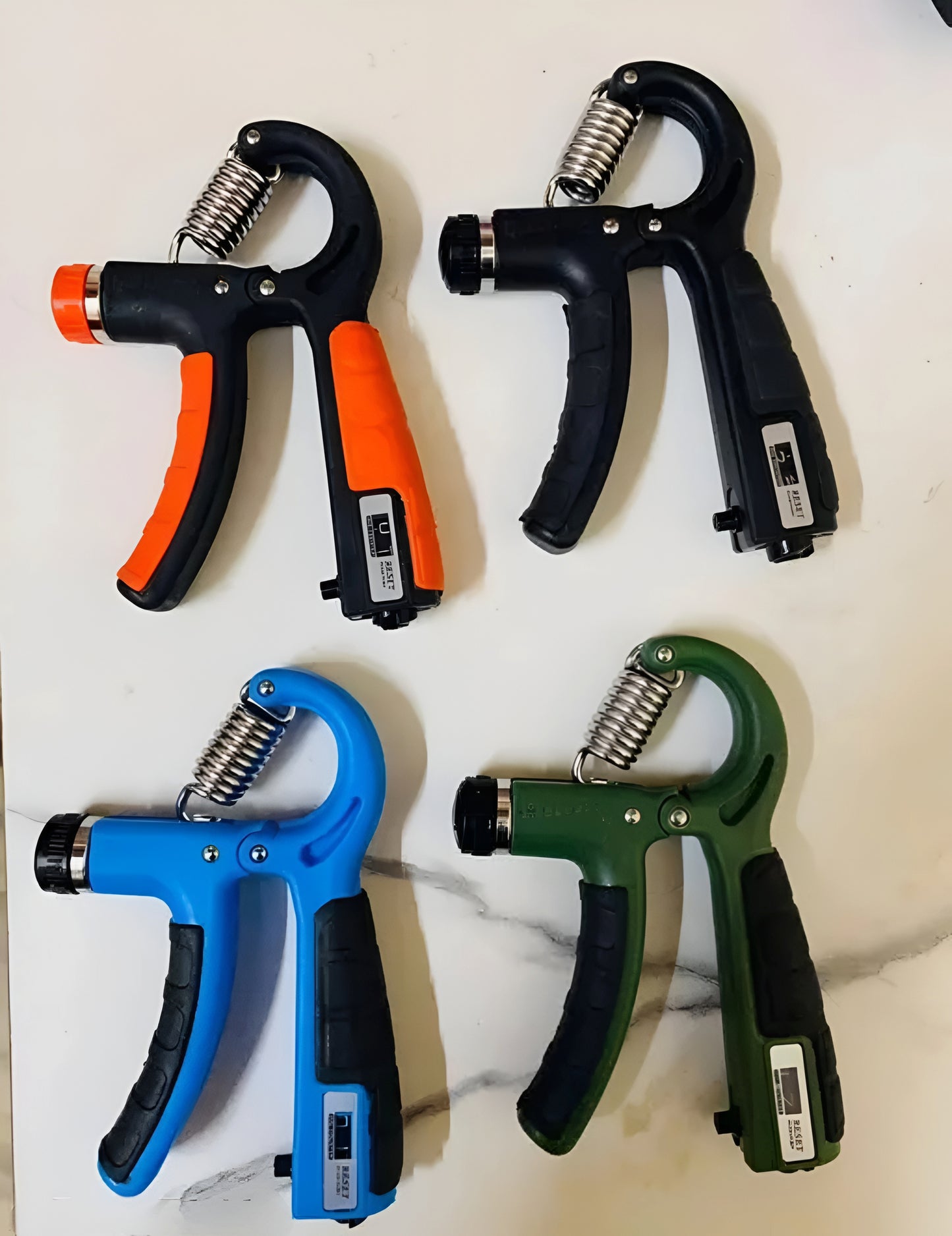 Adjustable Hand Grip Strengthener, Hand Gripper With Counter for Men & Women for Gym Workout Hand Exercise Equipment to Use in Home for Forearm Exercise, Finger Exercise Power Gripper-Up 5 to 60kg - ᴘᴜɴᴊᴀʙ ꜰᴜꜱɪᴏɴ