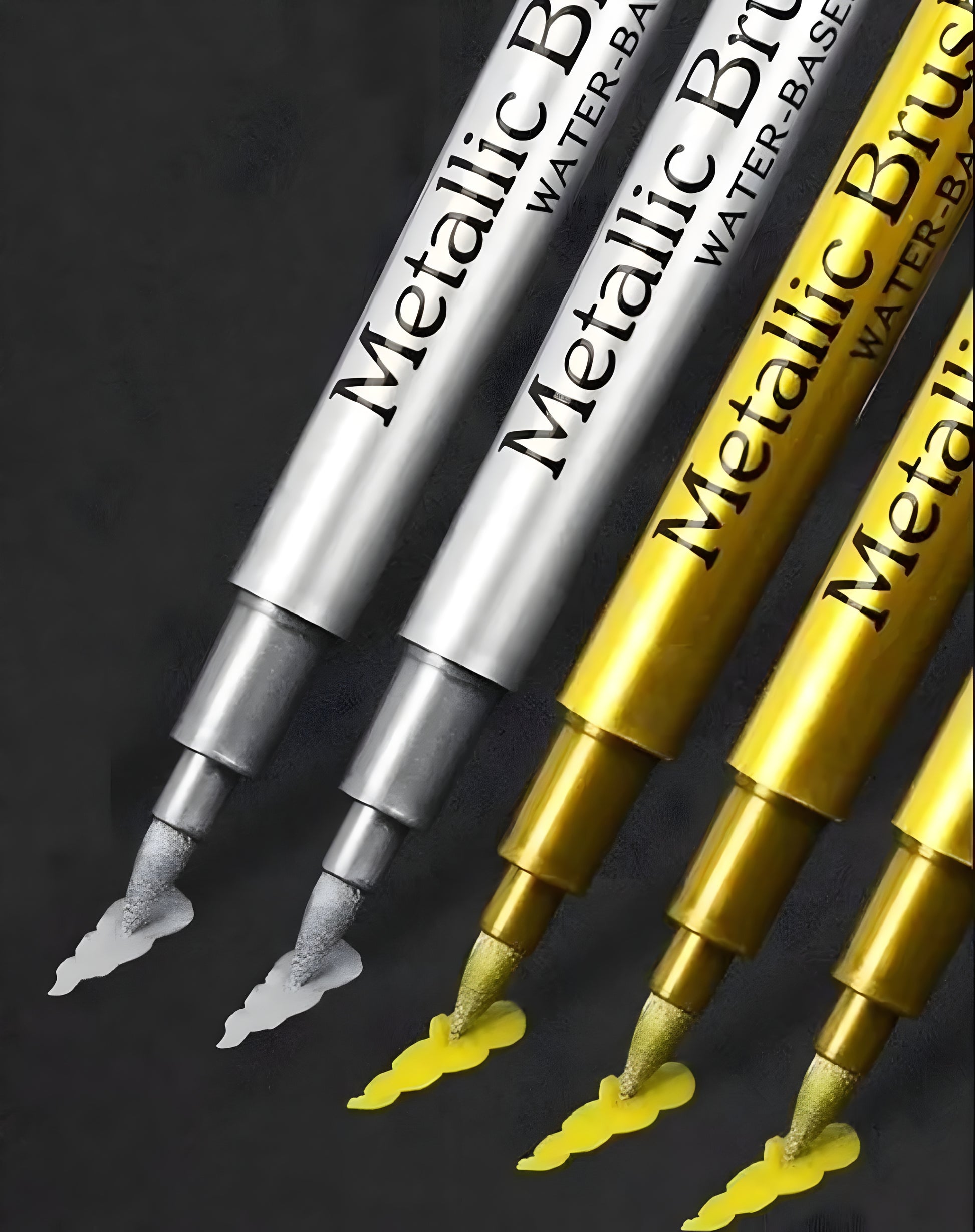 Definite Art Golden & Silver Brush
Pen Tip - ᴘᴜɴᴊᴀʙ ꜰᴜꜱɪᴏɴ