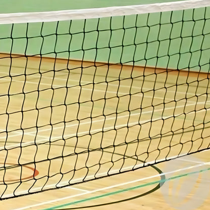 One Piece Black color Nylon Material Volleyball Net Standard Size for Sports Training Practice and Fun - ᴘᴜɴᴊᴀʙ ꜰᴜꜱɪᴏɴ