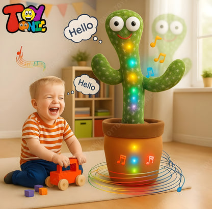 Dancing Cactus Talking Toy - ᴘᴜɴᴊᴀʙ ꜰᴜꜱɪᴏɴ