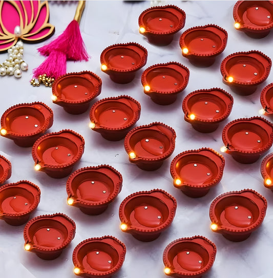 Water Sensor LED Light Diyas for Home Decoration