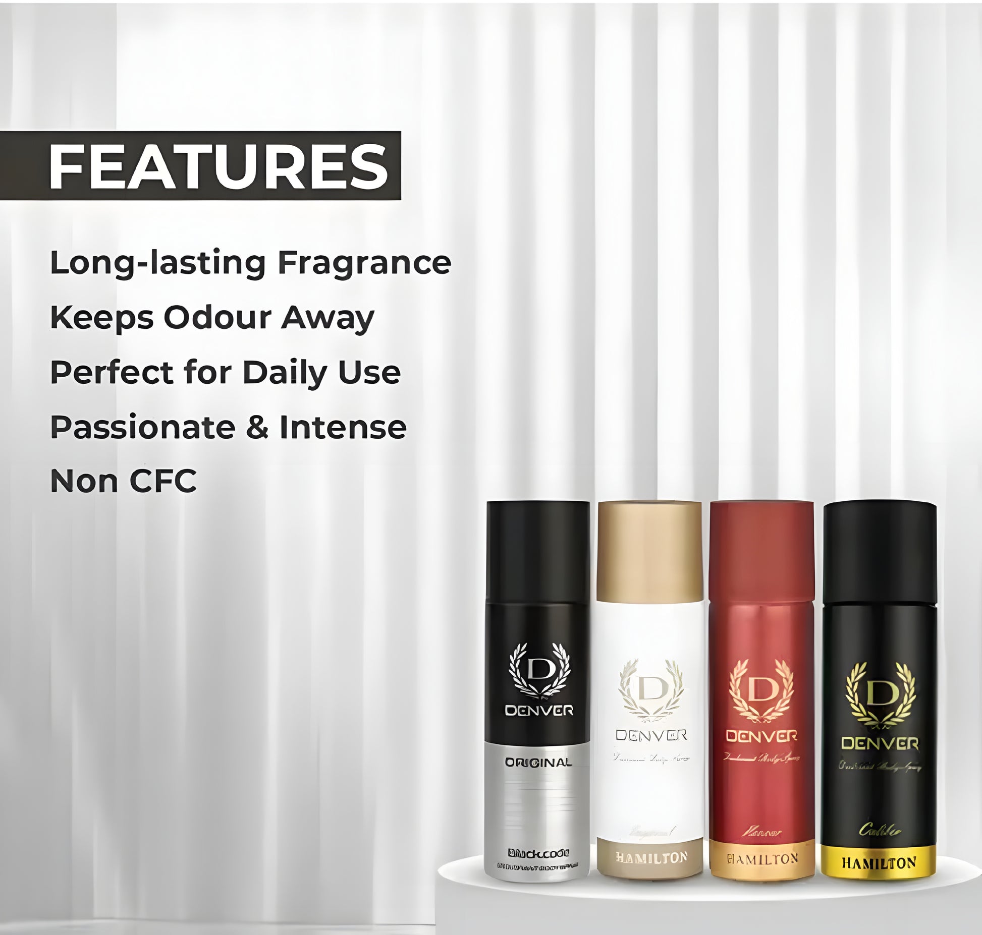 Denver perfume pack For Men (50ml X 4) - ᴘᴜɴᴊᴀʙ ꜰᴜꜱɪᴏɴ