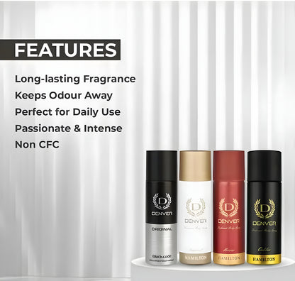 Denver perfume pack For Men (50ml X 4) - ᴘᴜɴᴊᴀʙ ꜰᴜꜱɪᴏɴ