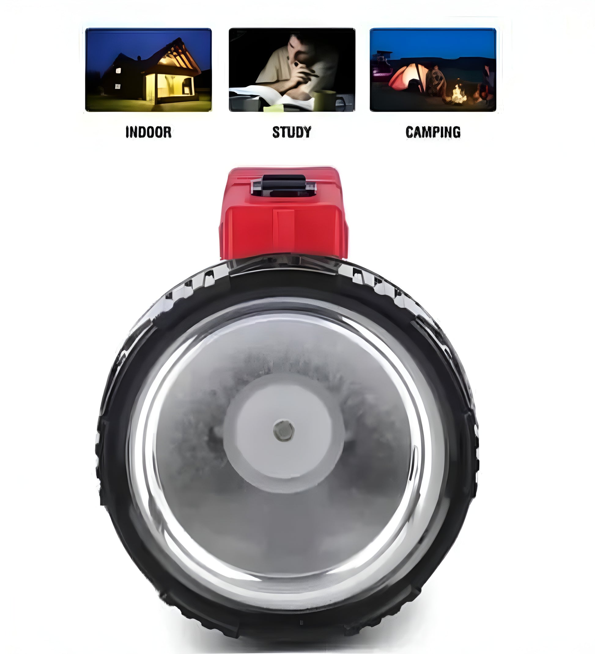 Rechargeable 2 Mode 700 Meter Long Range Waterproof LED Outdoor Flashlight Torch 2200 mAh Battery Torch Rechargeable - ᴘᴜɴᴊᴀʙ ꜰᴜꜱɪᴏɴ