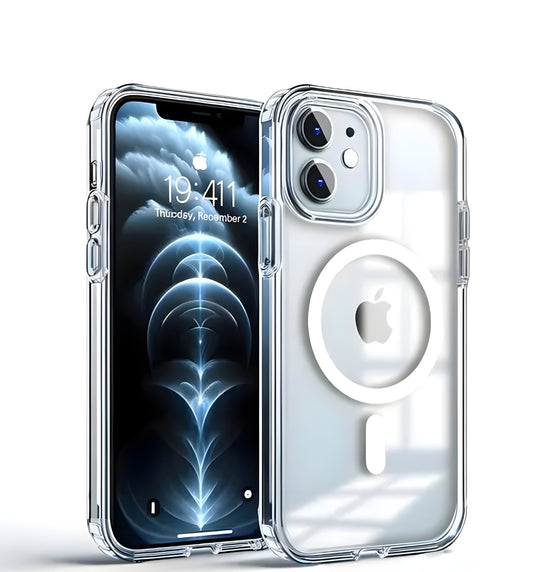 PUNJAB FUSION CHOICE iPhone cover for 12 Pro Max Compatible with MagSafe Scratch-Resistant - ᴘᴜɴᴊᴀʙ ꜰᴜꜱɪᴏɴ